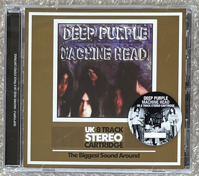 DEEP PURPLE / MACHINE HEAD: UK 8 TRACK STEREO CARTRIDGE (1CD)