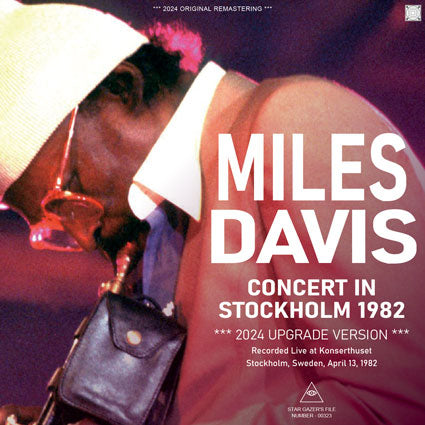 MILES DAVIS / CONCERT IN STOCKHOLM 1982: 2024 UPGRADE VERSION (1CD-R)