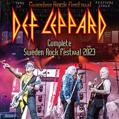 DEF LEPPARD / COMPLETE SWEDEN ROCK FESTIVAL 2023 (2CD-R)