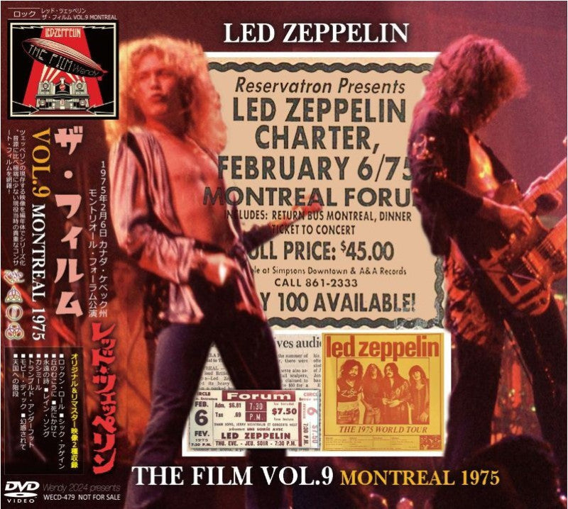 LED ZEPPELIN / THE FILM VOL.9: MONTREAL 1975 (1DVD)