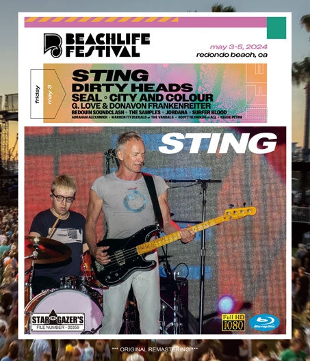 STING / LIVE AT BEACHLIFE FESTIVAL 2024 (1BD-R)