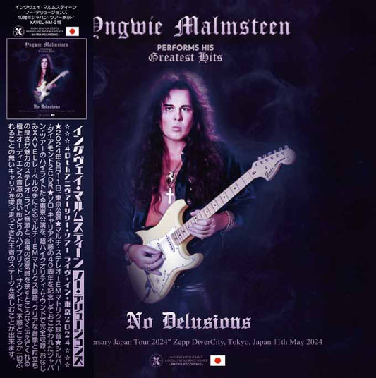 YNGWIE MALMSTEEN / NO DELUSIONS - 2024 TOKYO - LIMITED SET (2CD+1DVD)