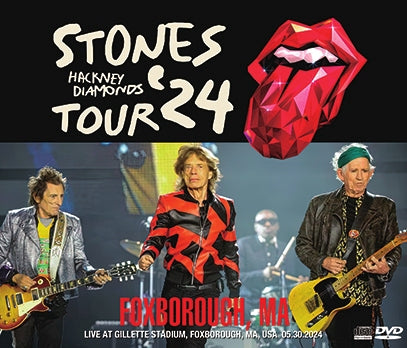 ROLLING STONES / FOXBOROUGH, MA =HACKNEY DIAMONDS TOUR 2024= (2CD+1DVD)