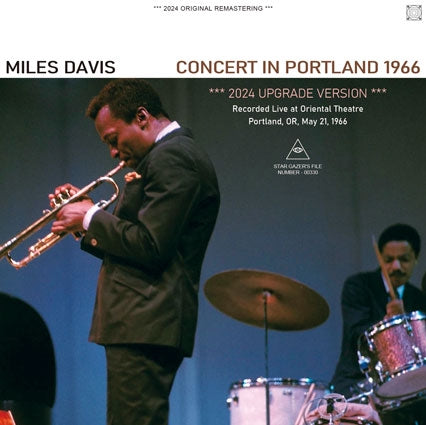 MILES DAVIS / CONCERT IN PORTLAND 1966: 2024 UPGRADE VERSION (2CD-R)