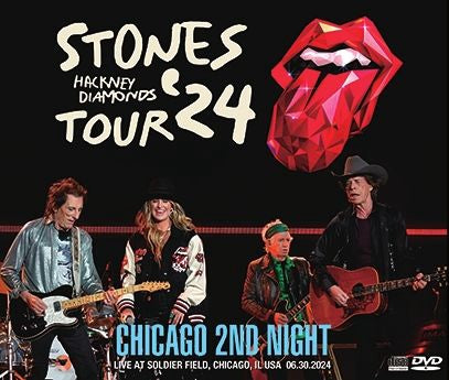 ROLLING STONES / HACKNEY DIAMONDS TOUR 2024 CHICAGO 2ND NIGHT (2CD+1DVD)