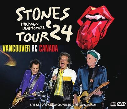 ROLLING STONES / HACKNEY DIAMONDS TOUR 2024 - VANCOUVER BC CANADA (2CD+1DVD) EXILE