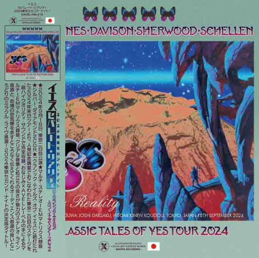 YES / SEPARATE REALITY - THE CLASSIC TALES OF YES 2024 TOKYO 2ND NIGHT (2CD+1DVD) XAVEL-HM-219