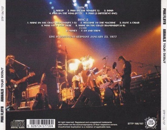 PINK FLOYD / ANIMALS TOUR DEBUT (2CD)