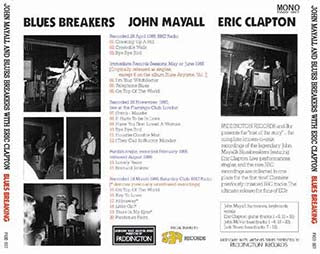 ERIC CLAPTON w JOHN MAY ALL & BLUES BREAKERS - BLUES BREAKING 1CD