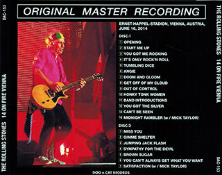 ROLLING STONES / 14 ON FIRE VIENNA (DAC-153) (2CD)