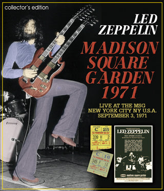 LED ZEPPELIN MADISON SQUARE GARDEN 1971 collector's edition 4CD