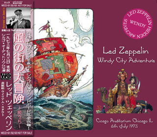 back ordered item LED ZEPPELIN WINDY CITY ADVENTURE 3CD