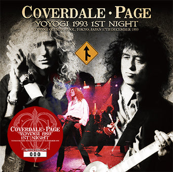 COVERDALE PAGE - YOYOGI 1993 1ST NIGHT(2CD)
