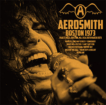 AEROSMITH - BOSTON 1973(1CD)