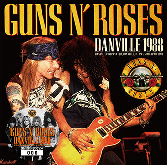 GUNS N' ROSES / DANVILLE 1988(2CD+1DVDR)