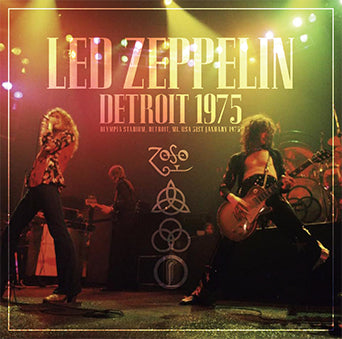 back ordered item LED ZEPPELIN DETROIT 1975(2CD)