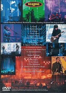 RADIOHEAD / READING 2009 (1DVD)