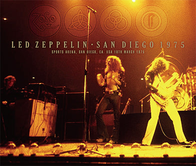 back ordered item LED ZEPPELIN SAN DIEGO 1975(3CD)