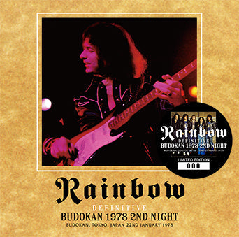 RAINBOW / DEFINITIVE BUDOKAN 1978 2ND NIGHT(2CD)