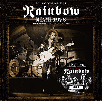 RAINBOW / MIAMI 1976(2CD)