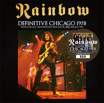 RAINBOW / DEFINITIVE CHICAGO 1978(1CD+1CDR)