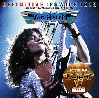 VAN HALEN - DEFINITIVE IPSWICH 1978(1CD)