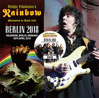 RAINBOW / DEFINITIVE BERLIN 2018 (2CD + Bonus DVDR "DEFINITIVE BERLIN 2018: THE VIDEO")