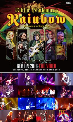 RAINBOW / DEFINITIVE BERLIN 2018 (2CD + Bonus DVDR "DEFINITIVE BERLIN 2018: THE VIDEO")