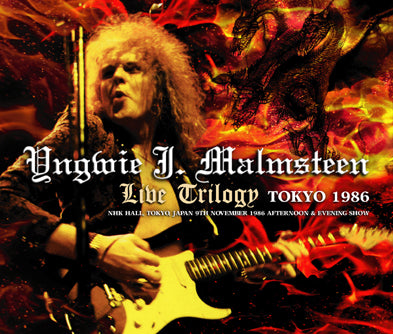 YNGWIE MALMSTEEN / LIVE TRILOGY: TOKYO 1986(4CDR, White Label）