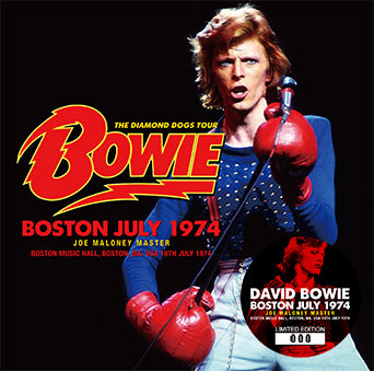 DAVID BOWIE - BOSTON JULY 1974: JOE MALONEY MASTER(2CD)