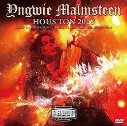 YNGWIE MALMSTEEN / HOUSTON 2018(DVDR)