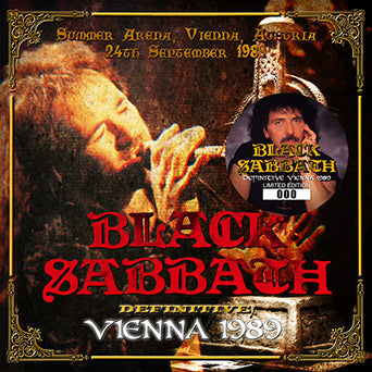 BLACK SABBATH / DEFINITIVE VIENNA 1989(2CD)