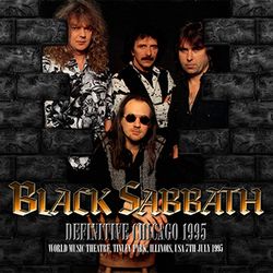 back ordered item BLACK SABBATH / DEFINITIVE CHICAGO 1995(2CD)