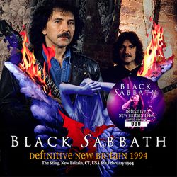 back ordered item BLACK SABBATH - DEFINITIVE NEW BRITAIN 1994(2CD)