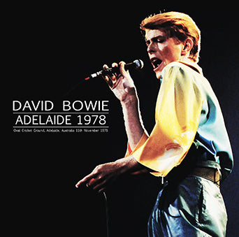 back ordered item DAVID BOWIE - ADELAIDE 1978 1ST GEN MASTER(2CDR)