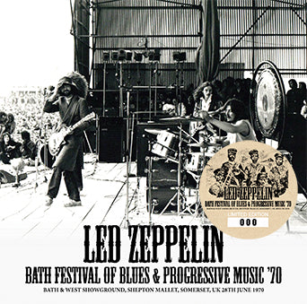 back ordered item LED ZEPPELIN BATH FESTIVAL OF BLUES & PROGRESSIVE MUSIC '70(2CD)