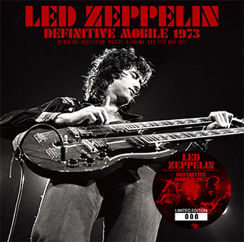 back ordered item LED ZEPPELIN DEFINITIVE MOBILE 1973(2CD)