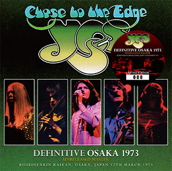 YES / DEFINITIVE OSAKA 1973: UNRELEASED MASTER(2CD)