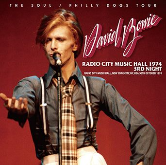 back ordered item DAVID BOWIE - RADIO CITY MUSIC HALL 1974 3RD NIGHT(2CDR)