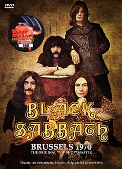 BLACK SABBATH - BRUSSELS 1970: ORIGINAL "POP SHOP" MASTER(1DVD+1CD)