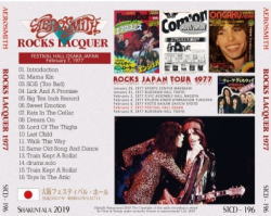 AEROSMITH ROCKS LACQUER 1977 1CD