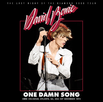 DAVID BOWIE - ONE DAMN SONG: ATLANTA 1974(1CDR)