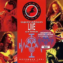 QUEENSRYCHE / OPERATION: LIVECRIME NOVEMBER 1991 DAT MASTER (1CD+1DVDR)