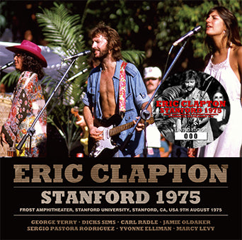 back ordered item ERIC CLAPTON - STANFORD 1975(2CD)