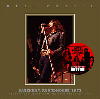 back ordered item DEEP PURPLE - DAGENHAM ROUNDHOUSE 1972(1CD)