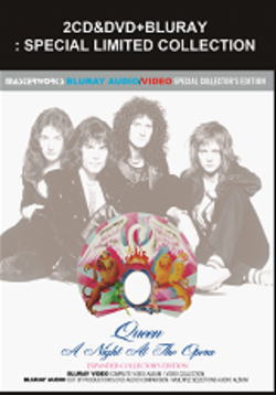 QUEEN / A NIGHT AT THE OPERA : EXPANDED COLLECTOR'S EDITION (2CD+1DVD+1BLURAY-R)