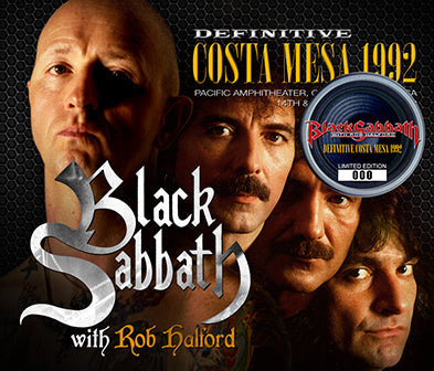 BLACK SABBATH with ROB HALFORD / DEFINITIVE COSTA MESA 1992(3CD+1DVDR)