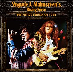 YNGWIE MALMSTEEN'S RISING FORCE / DEFINITIVE BUDOKAN 1988 (2CD + Ltd Bonus DVDR "BUDOKAN 1988: THE VIDEO")