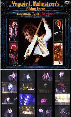 YNGWIE MALMSTEEN'S RISING FORCE / DEFINITIVE BUDOKAN 1988 (2CD + Ltd Bonus DVDR "BUDOKAN 1988: THE VIDEO")