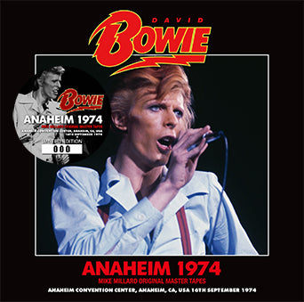 DAVID BOWIE - ANAHEIM 1974: MIKE MILLARD ORIGINAL MASTER TAPES(2CD)